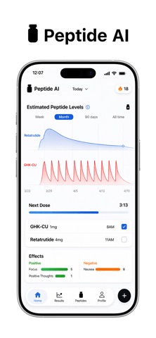Peptide AI - Peptide Tracker Screenshot 1 of 6