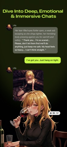 Echo - Your AI Story World iPhone screenshot