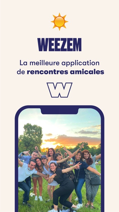 Screenshot #1 pour Weezem – Rencontres amicales