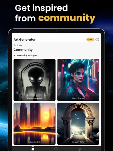 Dream AI: AI Picture generator iPad screenshot
