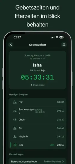 Screenshot von Quran Widgets: Verse & Duas auf dem iPhone 6