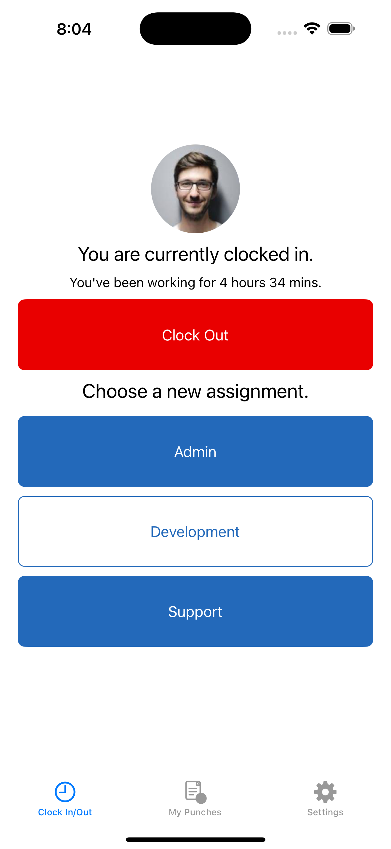 Tickadee Time Clock screenshot 4