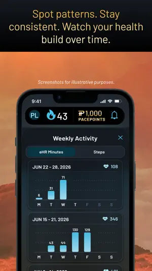 Paceline: Fitness Rewards screenshot 1