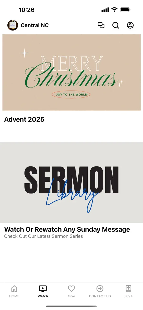 Screenshot #2 pour Central Church Wendell