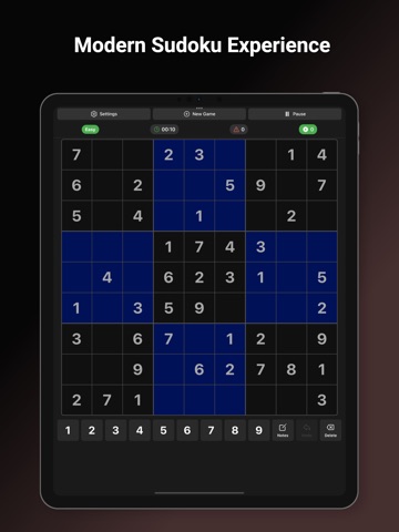 Sudoku Puzzle Master Game iPad screenshot