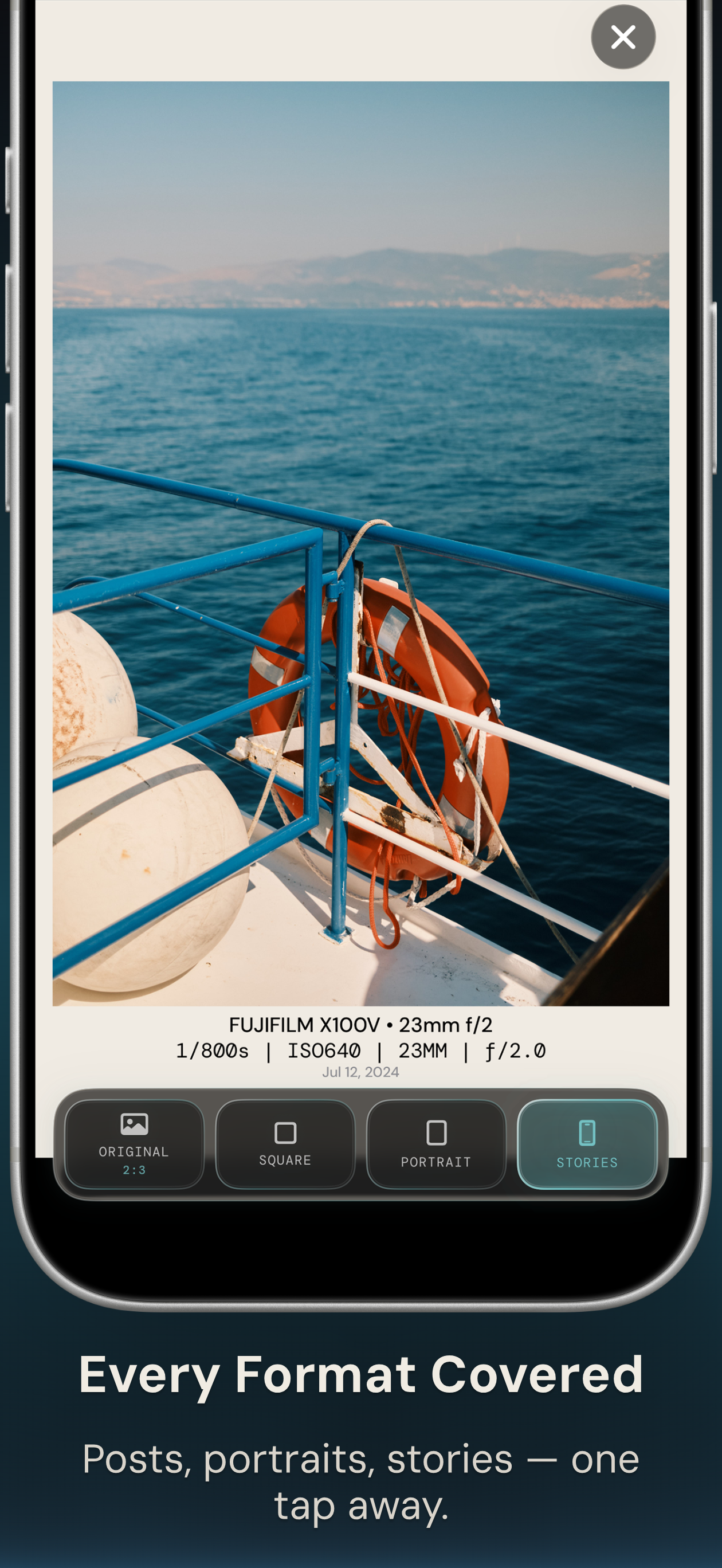 Shutternote: Camera EXIF Frame screenshot 5