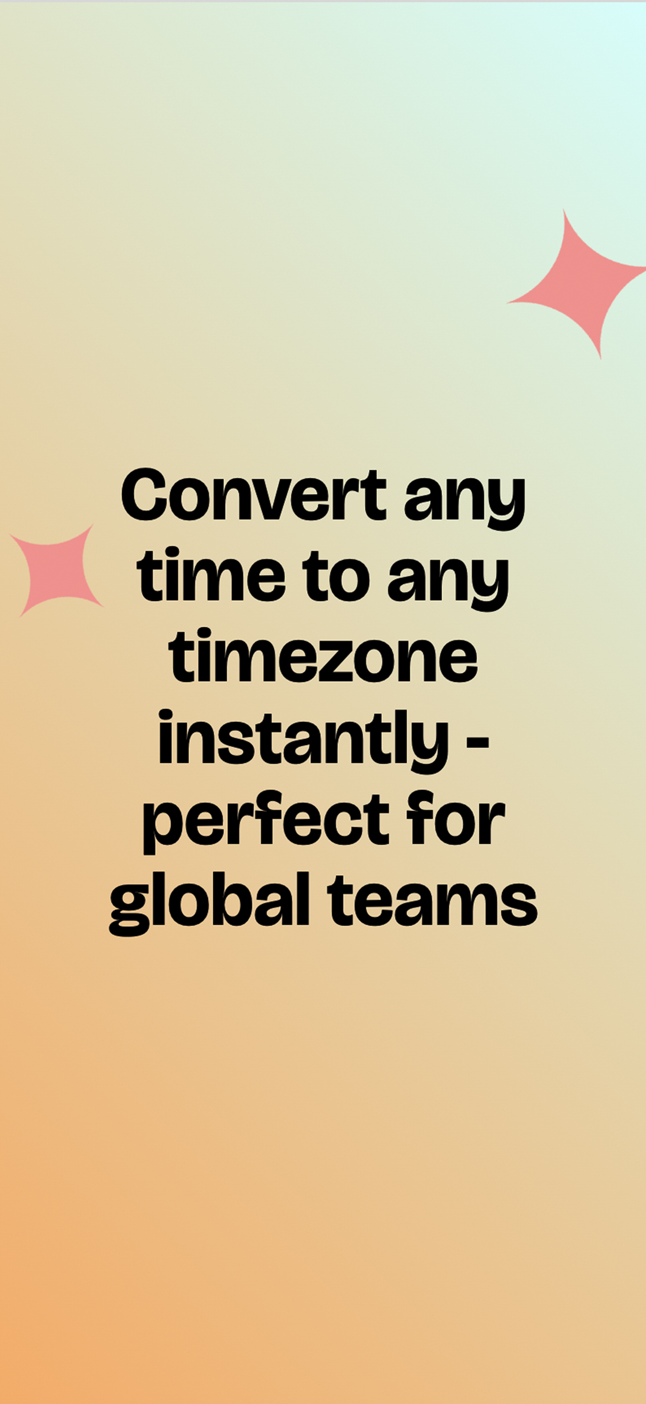 Time Zone Conversion