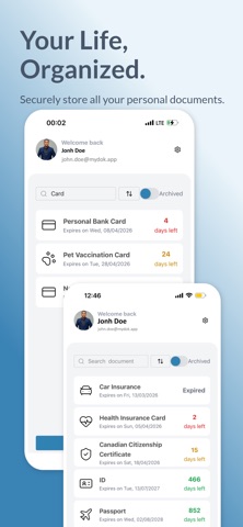 MyDok - Document Organizer screenshot