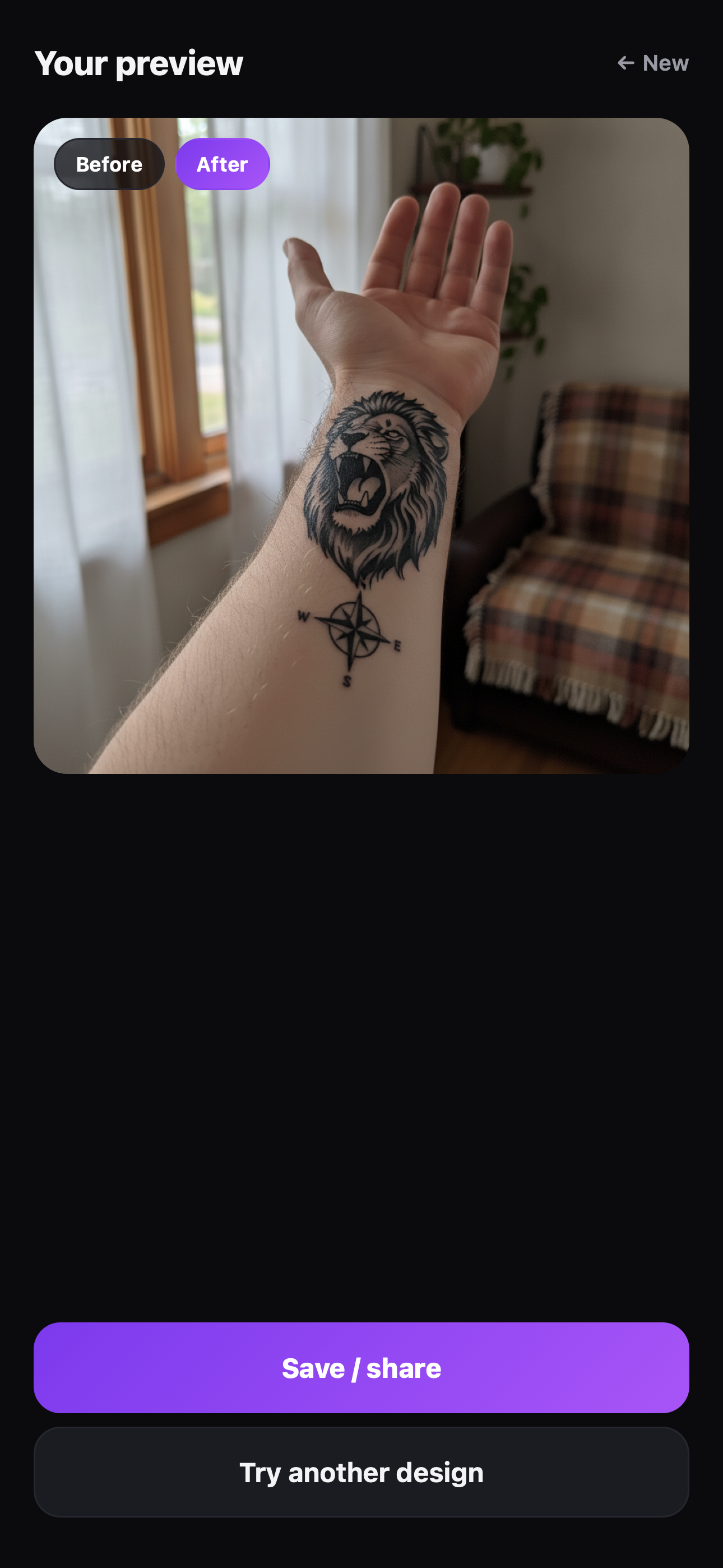 InkTry: AI Tattoo Try On screenshot 2