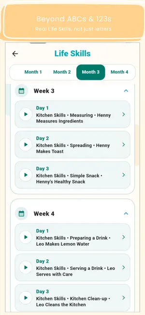 PlanIt Play: Kids Curriculum screenshot 4
