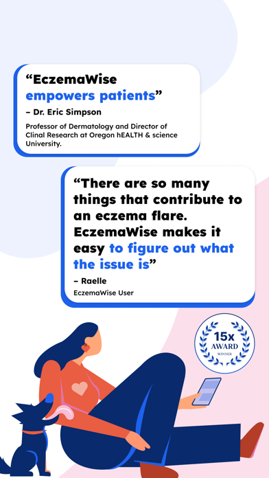 EczemaWise: Eczema Skin Care iPhone screenshot 7 - Health & Fitness app