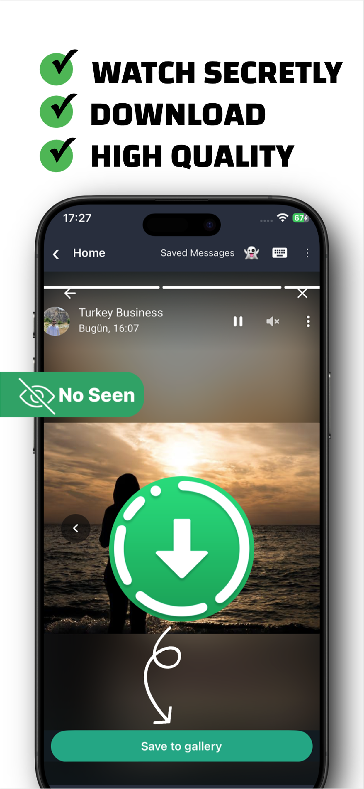 InvisChat: Dual Chat & Status screenshot 6