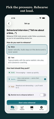 Poised: Conversation Coach screenshot
