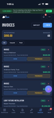 MyForeman screenshot