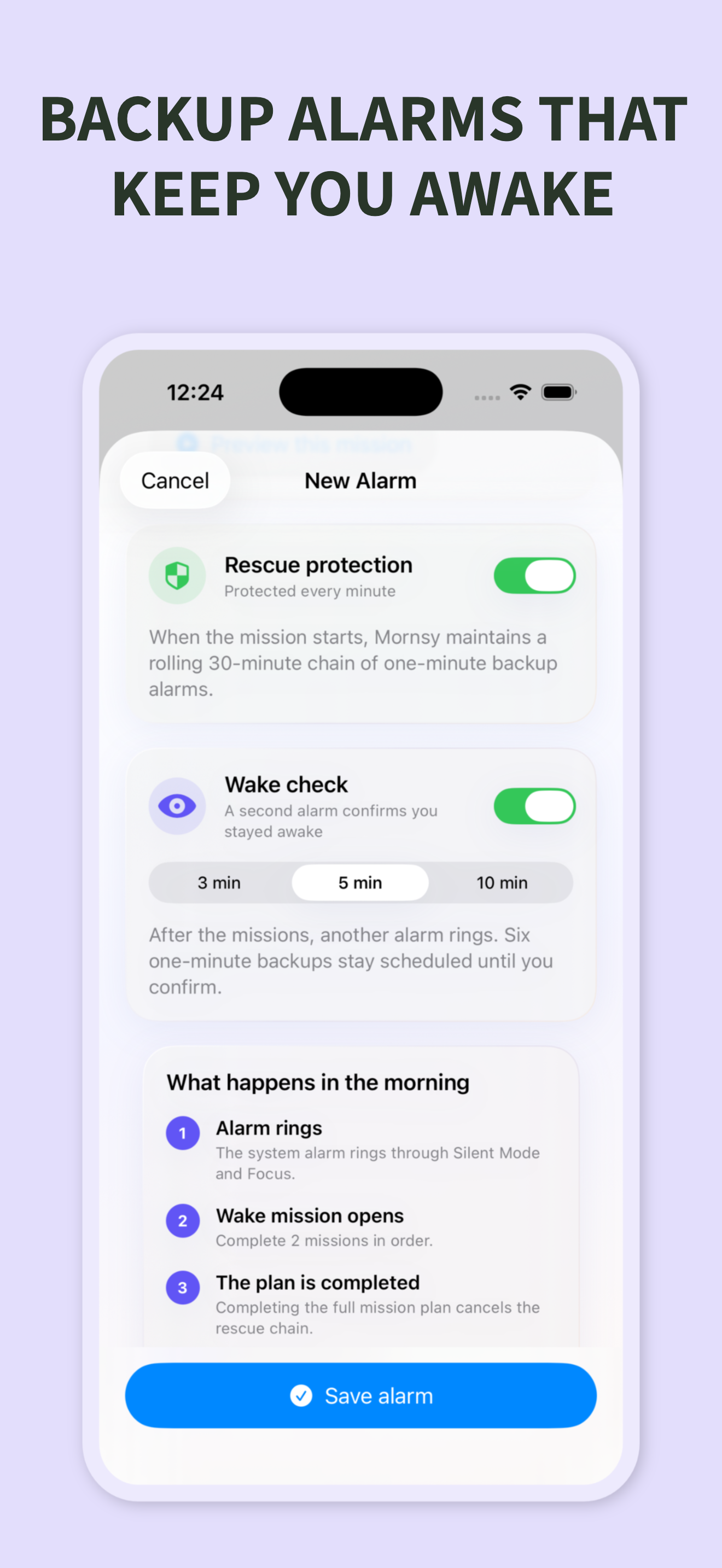 Mornsy: Mission Alarm Clock screenshot 5