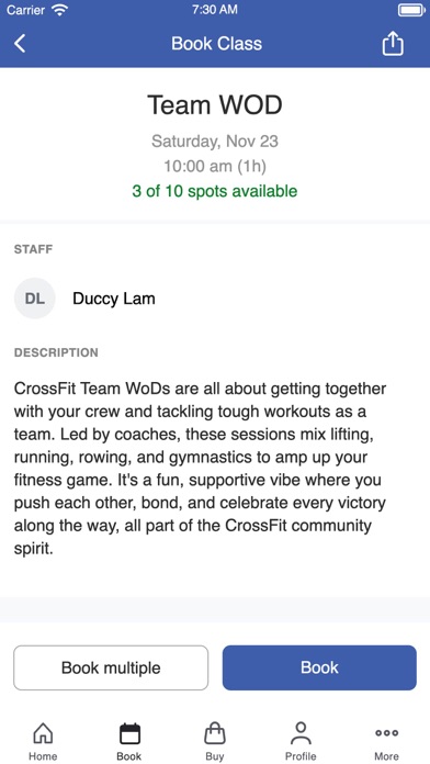 CrossFit Cavaliers Screenshot