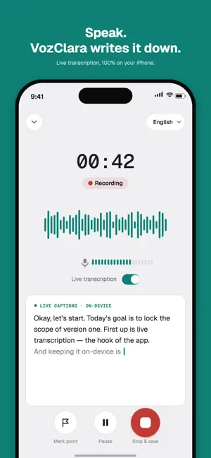VozClara screenshot 4
