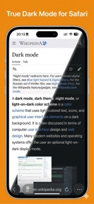 Noxri: Dark Mode for Safari screenshot