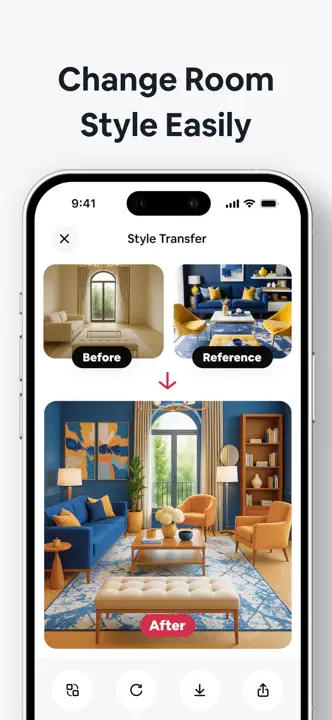 AI Home Decor-Interior Design: Screenshot 4 von 10