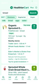 HealthierCart: Food Scanner screenshot