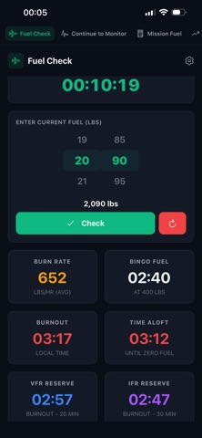 Mission Fuel: Fuel Check screenshot
