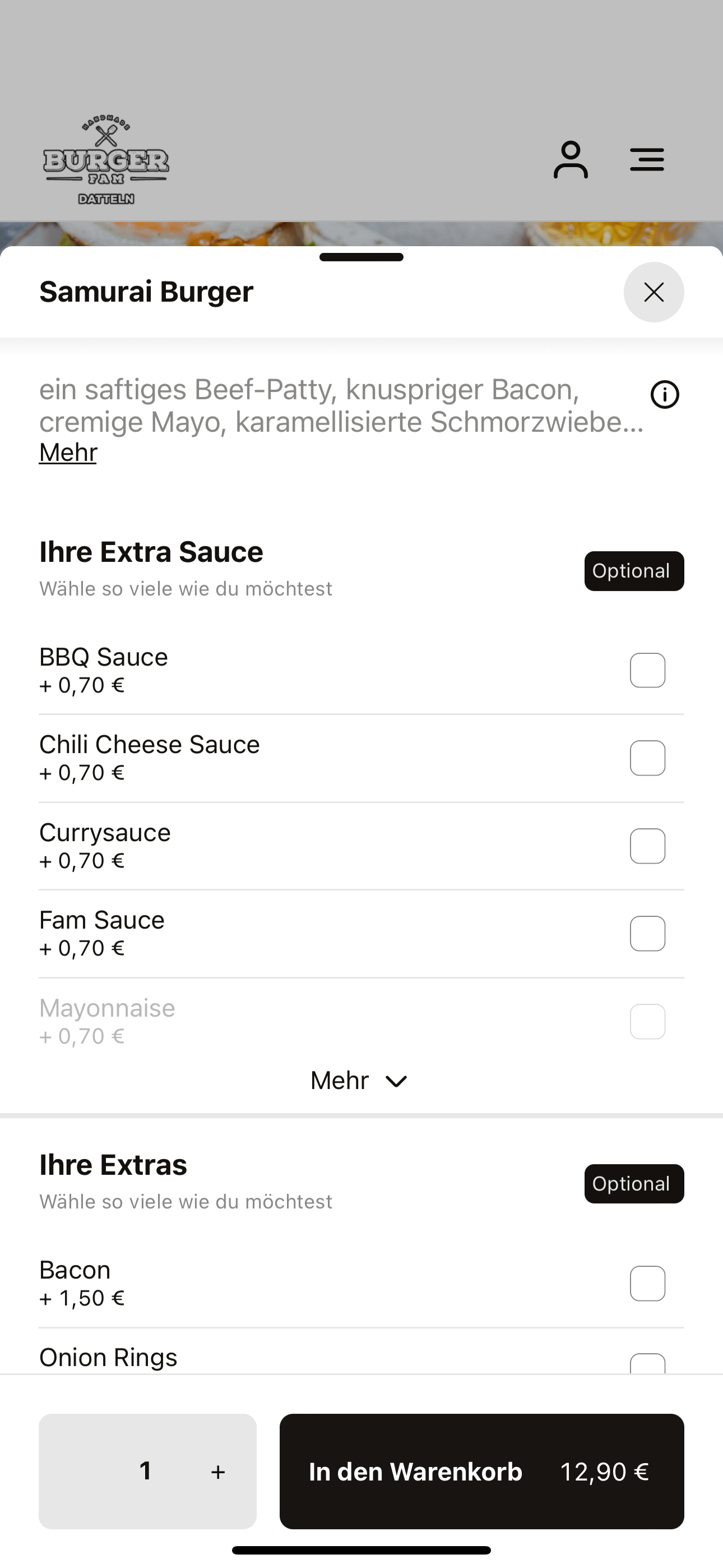 Burger Fam Datteln