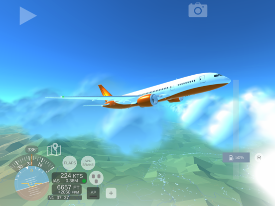 Screenshot #4 pour Aviateur: Flight Simulation