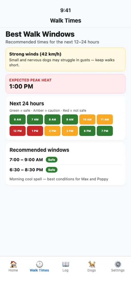Dogsafe screenshot 2