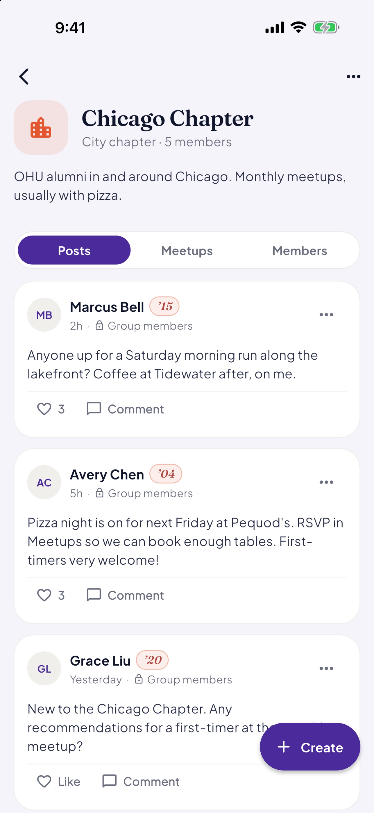 Screenshot 5 of Alumni Central