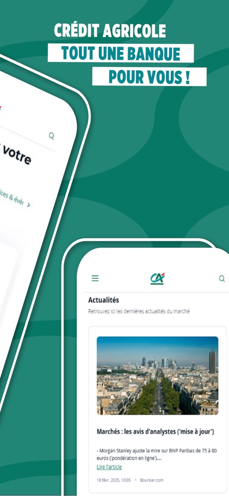 CA Bourse - Stay informed with real-time market news updates and delve into exclusive expert analysis and recommendations directly within the app.