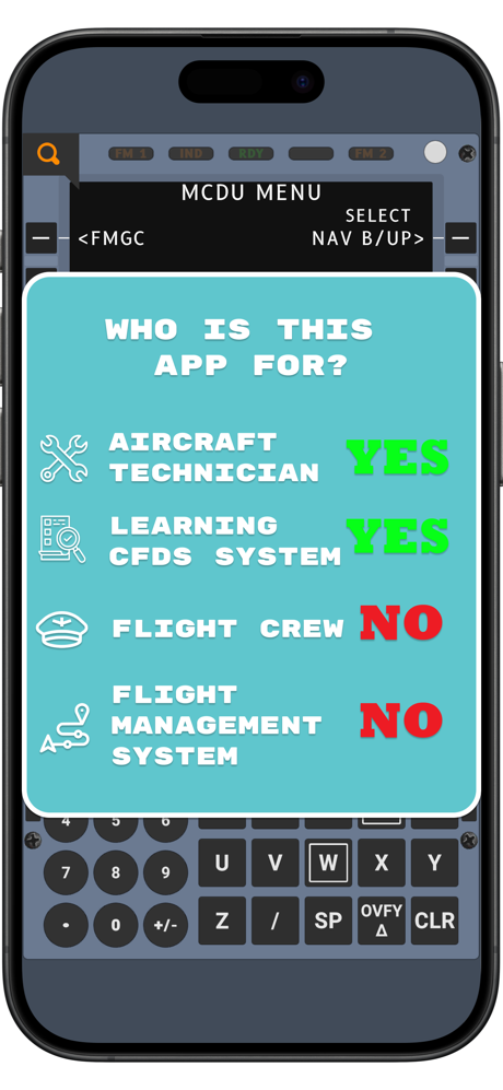 A320 CFDS Trainer screenshot 1