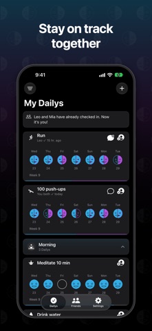 Habit Tracker - DailyDuo Screenshot 1 of 10