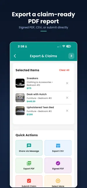 My Personal Valuables screenshot 2