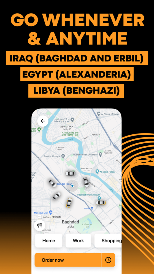 #1. فوم: تطبيق تاكسي سهل وسريع (iOS) بواسطة: VoooM