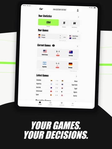 FAR - Fan Assistant Referee iPad screenshot
