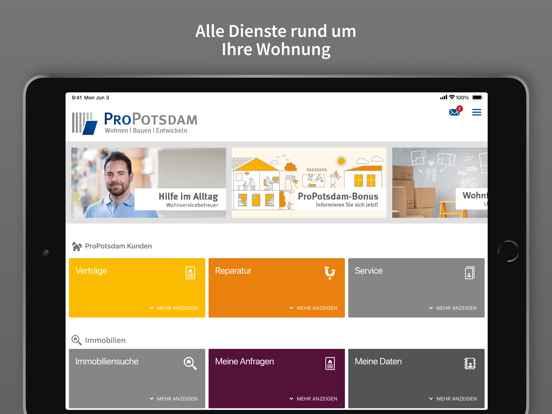 Screenshot #5 pour ProPotsdam Kunden-App