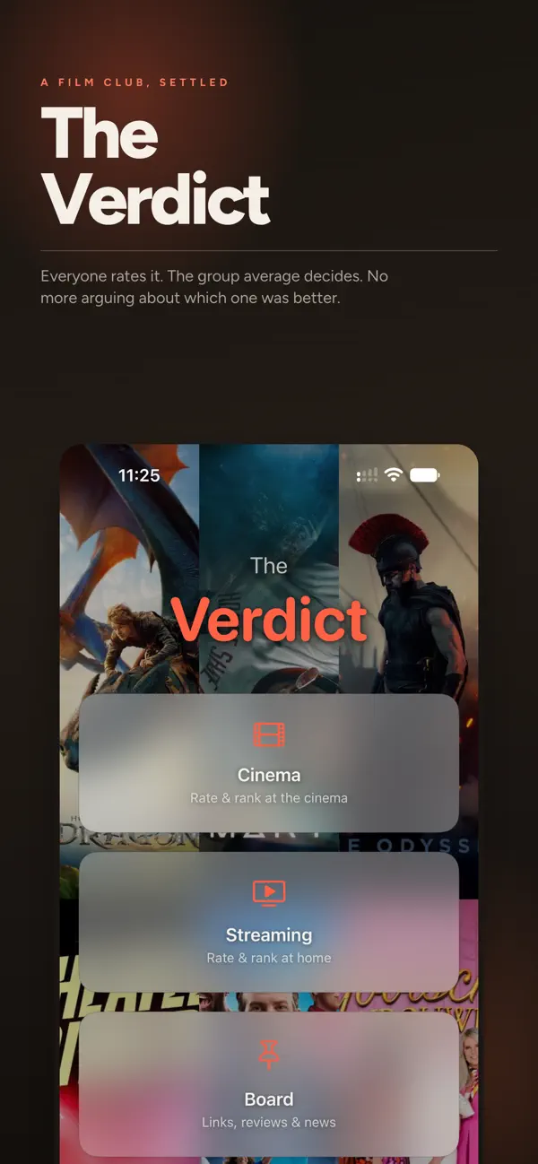 Screenshot #1 pour The Verdict - Watch Party