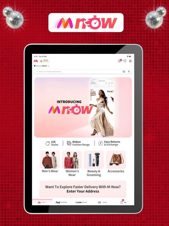 Myntra - Fashion Shopping App iPad screenshot 8 - Shopping app