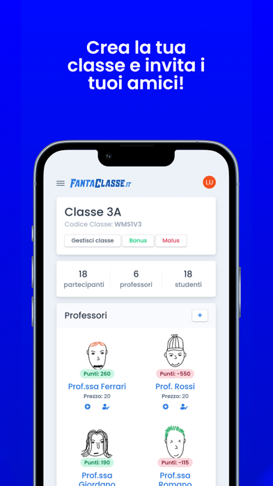 FantaClasse Screenshot 1 - AppWisp.com