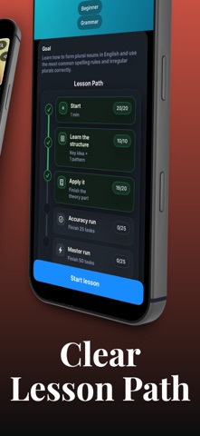 Iterio: AI English Tutor iPhone screenshot