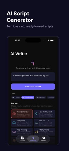 SpeakEasy: AI Teleprompter Screenshot 2 of 4