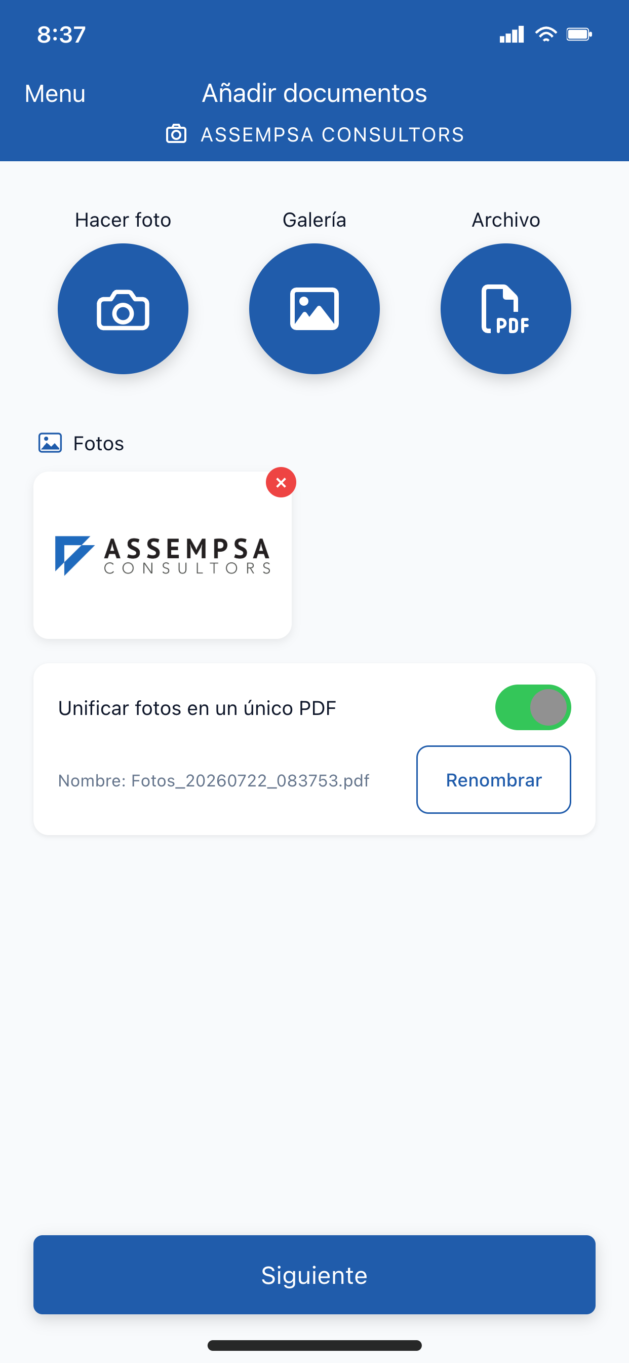 Assempsa screenshot 4