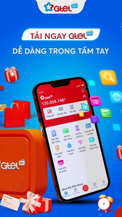GTELPAY - VÍ ĐIỆN TỬ Screenshot