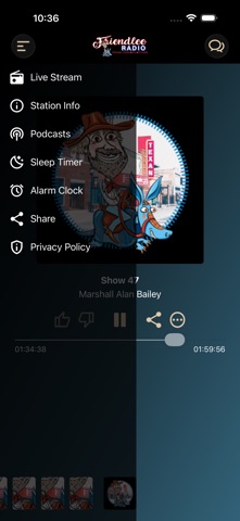 Friendlee Radio app screenshot 2