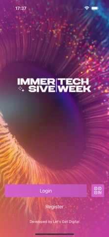 Immersive Tech Week 2026 iPhone screenshot