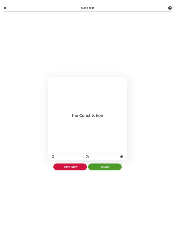 #4. US Civics Prep Flashcards (iOS) 由: Junel Corales