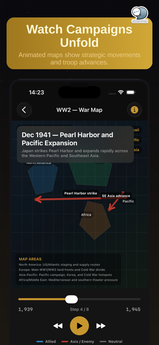 War Timeline Visualizer by CS Screenshot 5 of 10