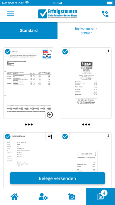 Erfolgsteuern Schotten Screenshot