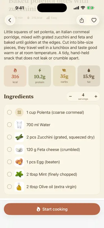 HealthBites: Mediterranean screenshot 4 of 7