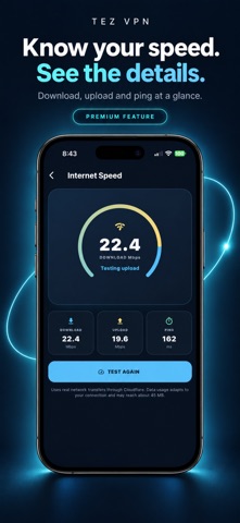 Tez VPN Proxy iPhone screenshot 3